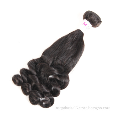 Top Grade Virgin Fumi Hair Dream Curl  100% Human Hair Weave Bundle Hair vendors